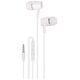 Setty wired earphones white