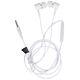 Setty wired earphones white