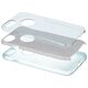 Glitter 3in1 case for Samsung Galaxy S20 FE / S20 Lite / S20 FE 5G silver