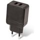 Maxlife MXTC-02 charger 2x USB 2.4A black 5900495758040