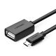 Ugreen Ugreen - OTG Cable Adapter (10396) - USB to Micro-USB, up to 480Mbps, 15cm - Black 6957303813964 έως 12 άτοκες Δόσεις