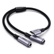 Ugreen Ugreen - Audio Cable Adapter (30732) - Type-C to 2x Female Jack 3.5mm, 25cm - Silver 6957303837328 έως 12 άτοκες Δόσεις