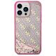 Guess case for iPhone 14 Pro 6,1&quot; GUHCP14LLC4PSGP pink hardcase Liquid Glitter 4G Translucent 3666339116255