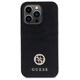 Guess case for iPhone 13 Pro 6,1&quot; GUHCP13LPS4DGPK black HC PU 4G Metal Logo Strass 3666339150662