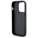 Guess case for iPhone 13 Pro 6,1&quot; GUHCP13LPS4DGPK black HC PU 4G Metal Logo Strass 3666339150662