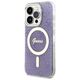 Guess case for iPhone 14 Pro 6,1&quot; GUHMP14LH4STU purple hard case 4G MagSafe 3666339118242