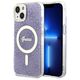 Guess case for iPhone 14 Plus 6,7&quot; GUHMP14MH4STU purple hard case 4G MagSafe 3666339127206