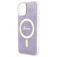 Guess case for iPhone 14 Plus 6,7&quot; GUHMP14MH4STU purple hard case 4G MagSafe 3666339127206