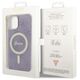 Guess case for iPhone 14 Plus 6,7&quot; GUHMP14MH4STU purple hard case 4G MagSafe 3666339127206