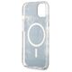 Guess case for iPhone 14 Plus 6,7&quot; GUHMP14MHTMRSK black hard case Golden Marble MagSafe 3666339115760