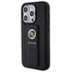 Guess case for iPhone 15 Pro 6,1&quot; GUHCP15LPGSSADK black HC GRIPSTAND SAFFIANO 4G STRASS 3666339198435