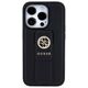 Guess case for iPhone 15 Pro 6,1&quot; GUHCP15LPGSSADK black HC GRIPSTAND SAFFIANO 4G STRASS 3666339198435