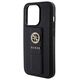 Guess case for iPhone 15 Pro 6,1&quot; GUHCP15LPGSSADK black HC GRIPSTAND SAFFIANO 4G STRASS 3666339198435