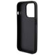 Guess case for iPhone 15 Pro 6,1&quot; GUHCP15LPGSSADK black HC GRIPSTAND SAFFIANO 4G STRASS 3666339198435
