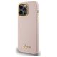 Guess case for iPhone 15 Pro 6,1&quot; GUHCP15LSMBSLP pink HC SILICONE SCRIPT METAL LOGO & FRAME 3666339149208