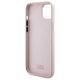 Karl Lagerfeld case for iPhone 15 Plus 6,7&quot; KLHCP15MSMHCNPP pink HC SILICONE C METAL PIN 3666339166243