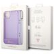 Guess case for iPhone 14 Pro Max 6,7&quot; GUHCP14XHGCOHU purple hardcase Translucent Pearl Strap 3666339064235