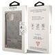 Guess case for iPhone 14 Pro Max 6,7&quot; GUOHCP14XH4STW brown HC PC/TPU Print 4G Cord 3666339093860