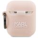 Karl Lagerfeld case for Airpods 1 / 2 KLA2RUNIKP white 3D Silicone NFT Karl 3666339087869