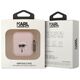 Karl Lagerfeld case for Airpods 1 / 2 KLA2RUNIKP white 3D Silicone NFT Karl 3666339087869