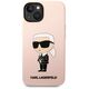 Karl Lagerfeld case for iPhone 14 Plus 6,7&quot; KLHMP14MSNIKBCP pink hardcase Magsafe Silicone NFT Ikonik 3666339087654