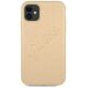 Guess case for iPhone 12 Pro Max 6,7&quot; GUHCP12LRSAVSLG gold hard case Saffiano Vintage Script 3666339004439