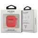 Guess case for Airpods / Airpods 2 GUA2LSCHSR red Silicone Heart Charm 3666339039097