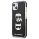 Karl Lagerfeld case for iPhone 13 Pro KLHCP13LTPE2TK black hard case Iconic Karl & Choupette 3666339048662