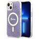 Guess case for iPhone 14 6,1&quot; GUHMP14SH4STU purple hardcase Magsafe IML 4G 3666339127190