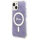 Guess case for iPhone 14 6,1&quot; GUHMP14SH4STU purple hardcase Magsafe IML 4G 3666339127190