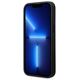 BMW case for iPhone 14 Pro 6,1&quot; BMHCP14L22RBDK black Sign HC Leather Blue Dots 3666339066420