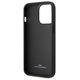 BMW case for iPhone 14 Pro 6,1&quot; BMHCP14L22RBDK black Sign HC Leather Blue Dots 3666339066420