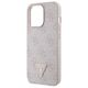 Guess case for iPhone 13 Pro 6,1&quot; GUHCP13LP4TDSCPP pink HC PU Leather Metal Logo Strass Crossbody 3666339147167
