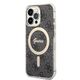 Guess set case + charger for iPhone 13 Pro Max 6,7&quot; GUBPP13XH4EACSK black hard case 4G Print MagSafe 3666339102807