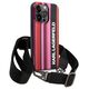 Karl Lagefeld case for iPhone 14 Pro 6,1&quot; KLHCP14LSTSTP pink hardcase Color Stripes Strap 3666339094218