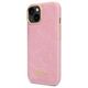 Guess case for iPhone 14 Plus 6,7&quot; GUHCP14MHGCRHP pink hardcase Croco Collection 3666339082932