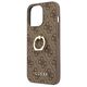 Guess case for iPhone 13 Pro 6,1&quot; GUHCP13L4GMRBR brown HC PU 4G Ring 3666339023973