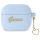 Guess case for Airpods 3 GUA3LSCHSB blue Silicone Heart Charm 3666339039059