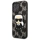 Karl Lagerfeld case for iPhone 13 Pro KLHCP13LPMNIKBK black hard case Monogram Iconic Karl 3666339049386