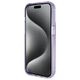 Guess case for iPhone 15 Pro 6,1&quot; GUHMP15LHRSGSU purple HC RING STAND MAGSAFE SCRIPT LOGO GLITTER 3666339156763