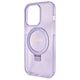 Guess case for iPhone 15 Pro 6,1&quot; GUHMP15LHRSGSU purple HC RING STAND MAGSAFE SCRIPT LOGO GLITTER 3666339156763