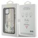 Guess case for iPhone 15 6,1&quot; GUHCP15SLFCSEGK black HC LIQ. GLITTER GOLD STRIPES 3666339223526