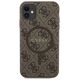Guess case for iPhone 11 GUHMN61G4GFRW brown HC MAGSAFE PU 4G RING CLASSIC LOGO 3666339226367