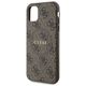 Guess case for iPhone 11 GUHMN61G4GFRW brown HC MAGSAFE PU 4G RING CLASSIC LOGO 3666339226367