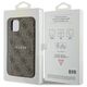 Guess case for iPhone 11 GUHMN61G4GFRW brown HC MAGSAFE PU 4G RING CLASSIC LOGO 3666339226367