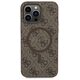 Guess case for iPhone 13 Pro Max 6,7&quot; GUHMP13XG4GFRW brown HC MAGSAFE PU 4G RING CLASSIC LOGO 3666339226411