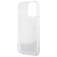 Guess case for iPhone 14 Pro Max 6,7&quot; GUHCP14XLCSGSGH white hard case Liquid Glitter Marble 3666339127336