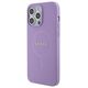 Guess case for iPhone 15 Pro Max 6.7&quot; GUHMP15XPSAHMCU purple hardcase Saffiano MagSafe 3666339155933