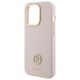 Guess case for iPhone 15 Pro 6,1&quot; GUHCP15LM4DGPP pink HC SILICONE LOGO STRASS 4G 3666339148928
