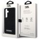 Karl Lagerfeld case for Samsung Galaxy S24 Plus KLHCS24MHDSPRK black HC RHINESTONE LOGO METAL PLATE 3666339241889